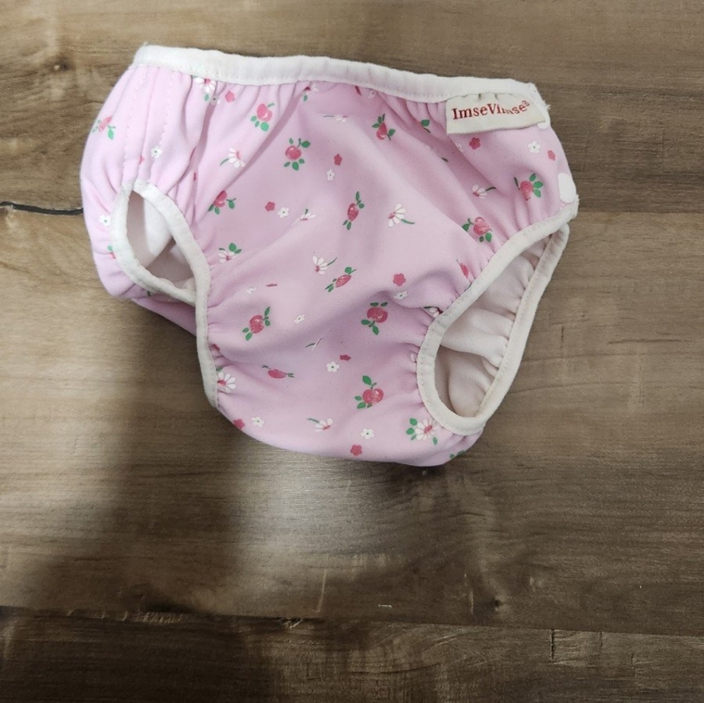 Pink Floral Kids Training Pants